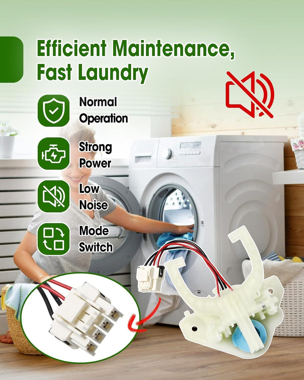 Washer Shift Actuator Kit Fit for GE Hotpoint Washing Machine
