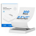 D90E Thermal Printer 8.5 x 11 Inch Folding Thermal Paper, 200 Sheets