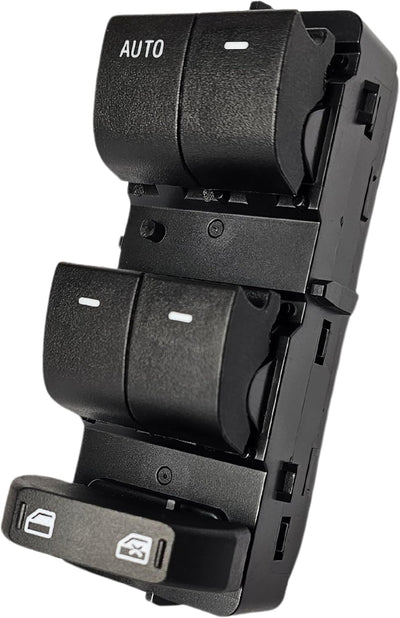 Window Master Switch for 2007-2010 Ford Explorer, 2007-2014 Ford Expedition, 2008-2010 Ford Edge, 2010 Lincoln MKX (Pin Check Required, 8L1Z-14529-AA)