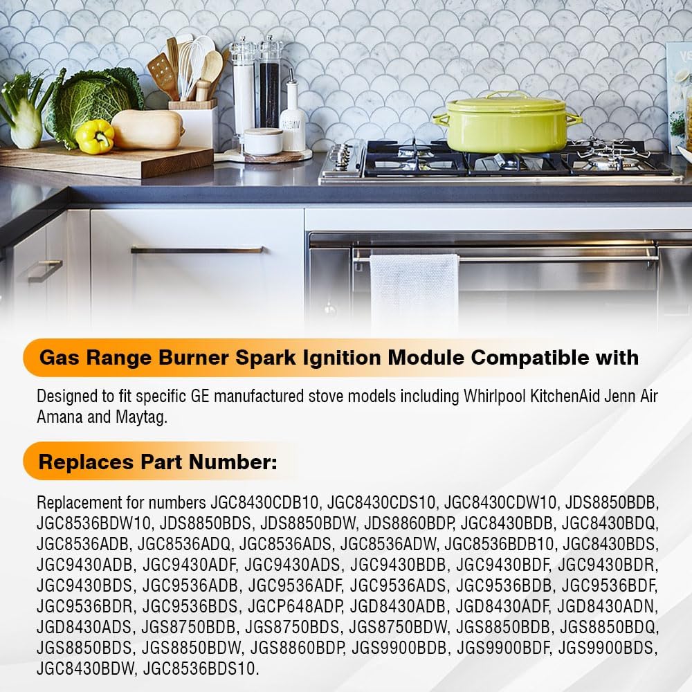 DST2010-S861 6 Exits Pulse Igniter for GE Gas Range AP5986240 PS11725181