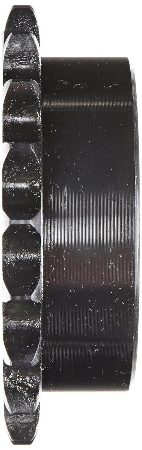 Browning 40B20 Minimum Bore Roller Chain Sprocket, Single Strand, Steel, 5/8" Stocked Bore, 20 Teeth