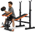 Adjustable/Foldable Weight Bench, 660LBS Home Gym Workout Bench Lifting Sit-up Exercise Bench for Bench Press