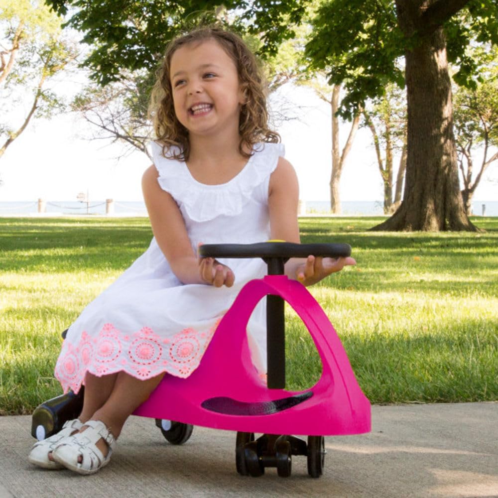 Wiggle Car Ride On Toy - No Batteries, Gears or Pedals - Twist, Swivel, Go - Outdoor Ride Ons for Kids 3 Years and Up