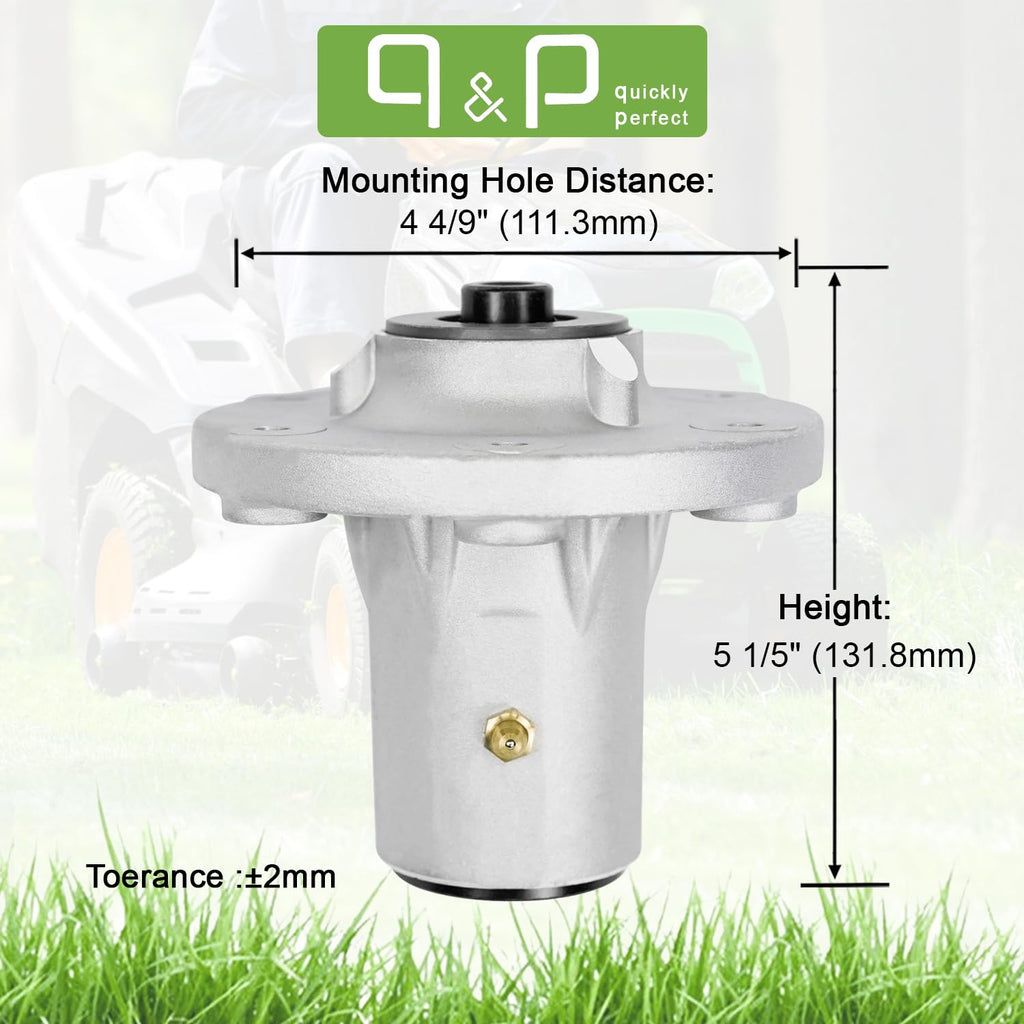 q&p Mower Spindle Assembly for Snapper ZT Series 360Z Zero Turn Mower