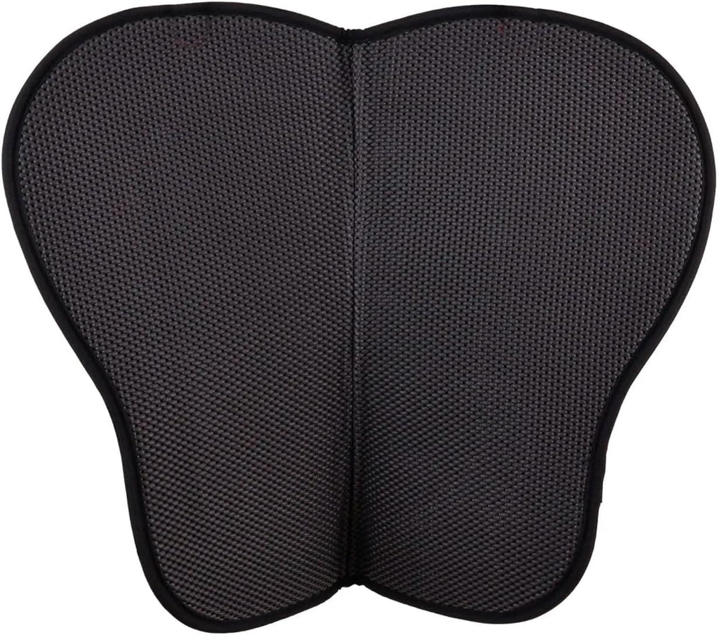 Contoured Trail Pad with Breathable Non-Slip Tacky Too Bottom - Comfortable Durable Shock-Absorbing Stain & UV