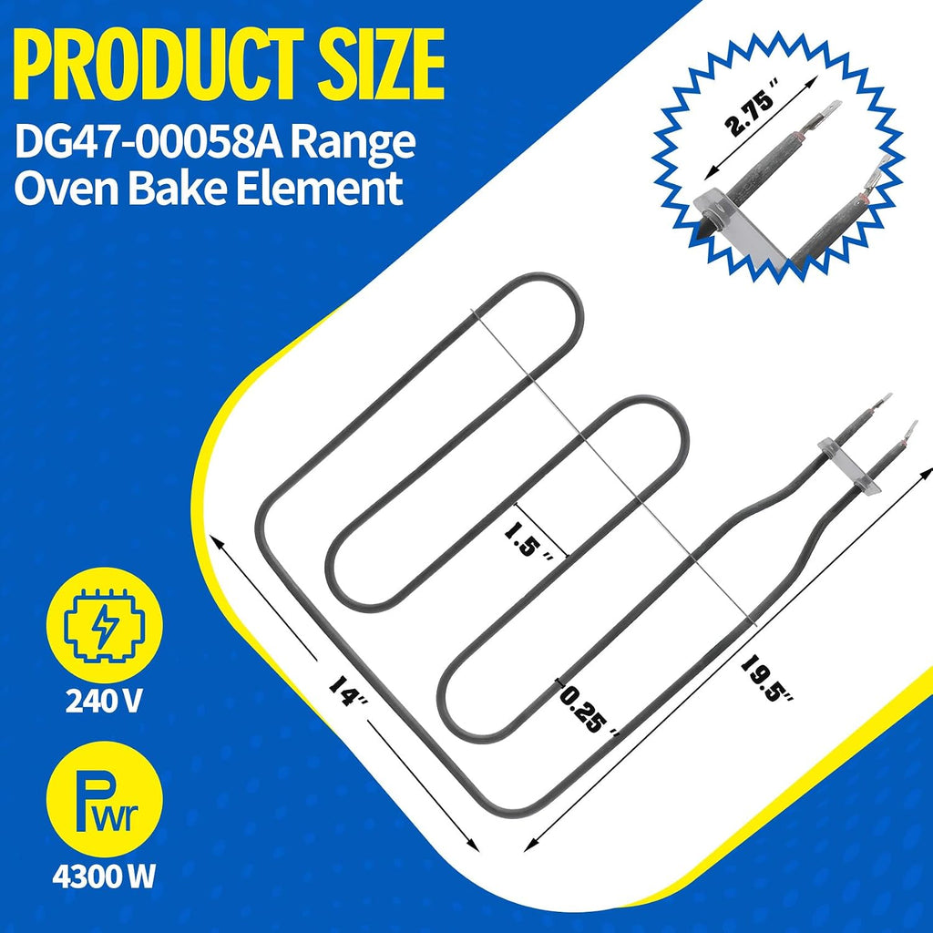 DG47-00058A Oven Heater Sheath-Gril