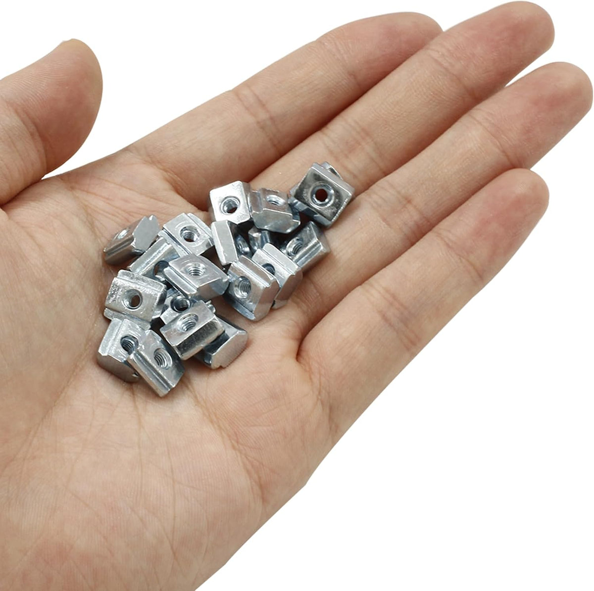 50Pcs M3 T Slot Nuts, 2020 Series Sliding T Nuts