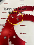 Split Aluminum Sprockets 35 Chain. Multiple Sizes (67 Tooth)