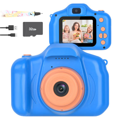 Kids Camera,26MP HD Mini Selfie Digital Camera for Kids,Toddler Camera1080P Video,Outdoor Toy for Holiday,Birthday