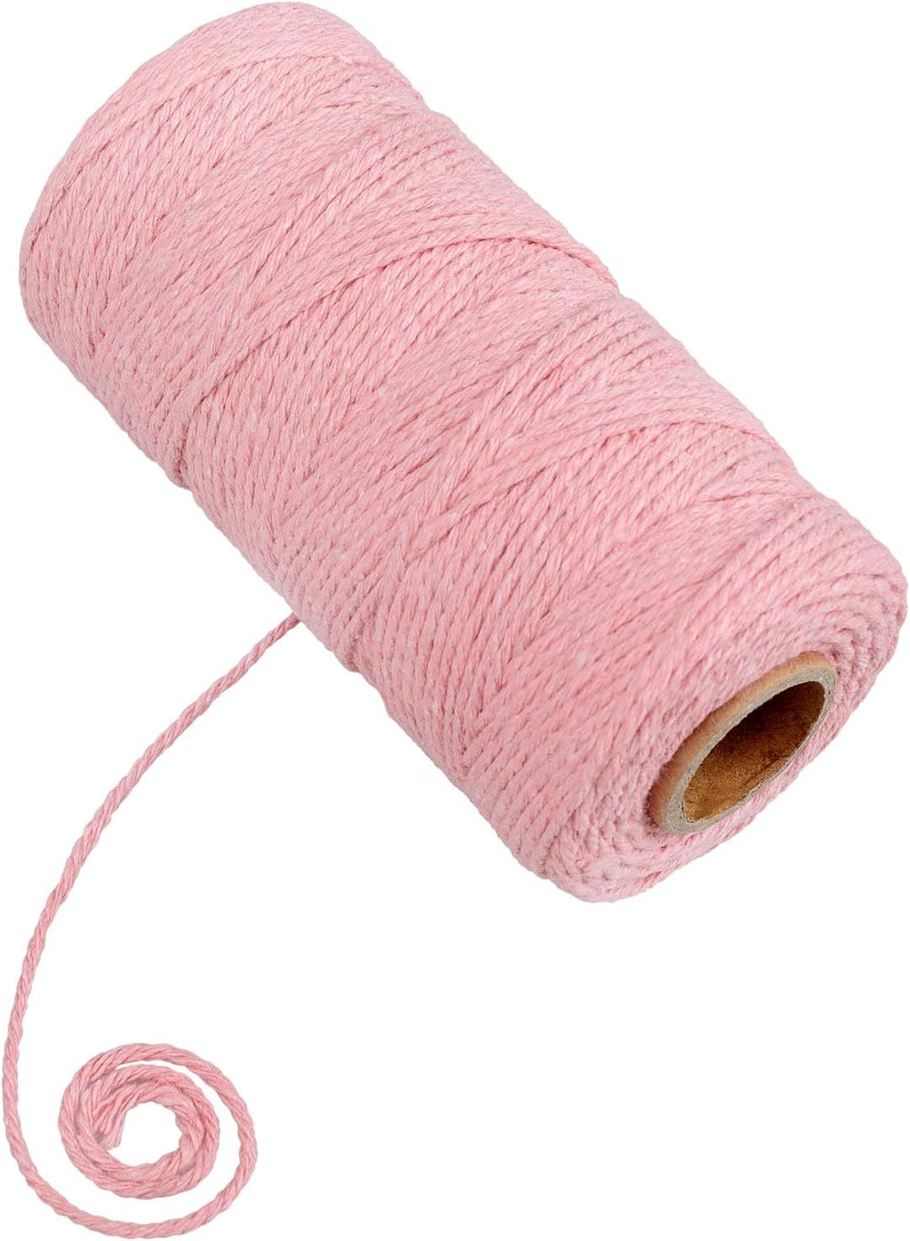 Pink Twine String, 328 Feet Valentine's Day Bakers Twine String, 2MM Heavy Duty Packing String for Valentine's Day