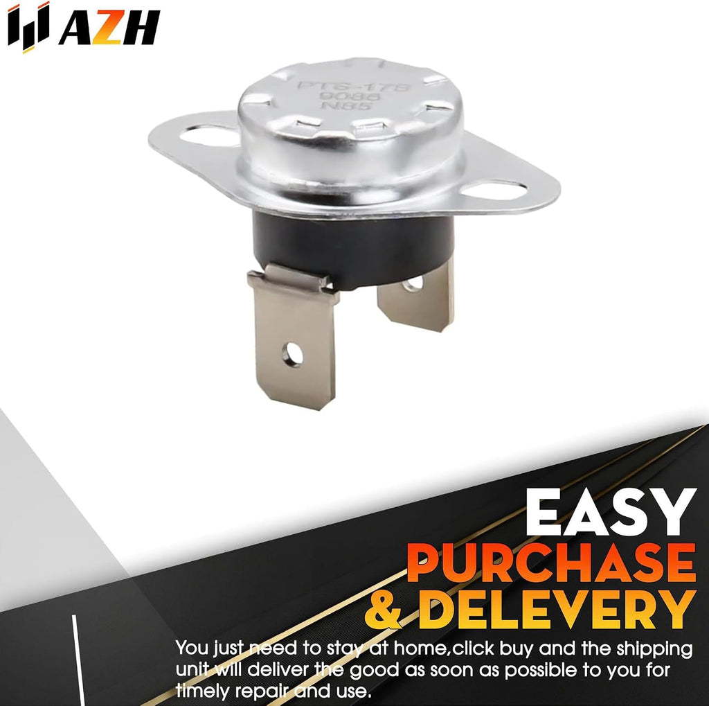Safety Thermostat Replacement for Samsung DV50K7500EW/A3 DV50K7500GV/A3 DV50K7500GW/A3 DV50K8600EV/A3 DV50K8600EW/A3 DV50K8600GV/A3 DV50K8600GW/A3 DV511AER/XAA DV511AEW/XAA DV511AGR/XAA Dryer