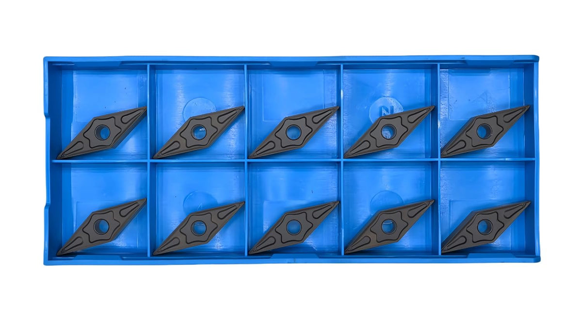 VNMG331/VNMG160404-MD CNC Carbide Turning Inserts for Semi-Finishing Steel Cutting,10 PCS. (VNMG160404)