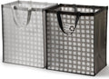 Recycle Bin Bags for Kitchen Home Trash Cans Sorting Bins 12 Gallon Set of 2