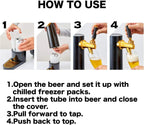: Draft Pour Beer Dispenser & Ultra Fine Foam Maker