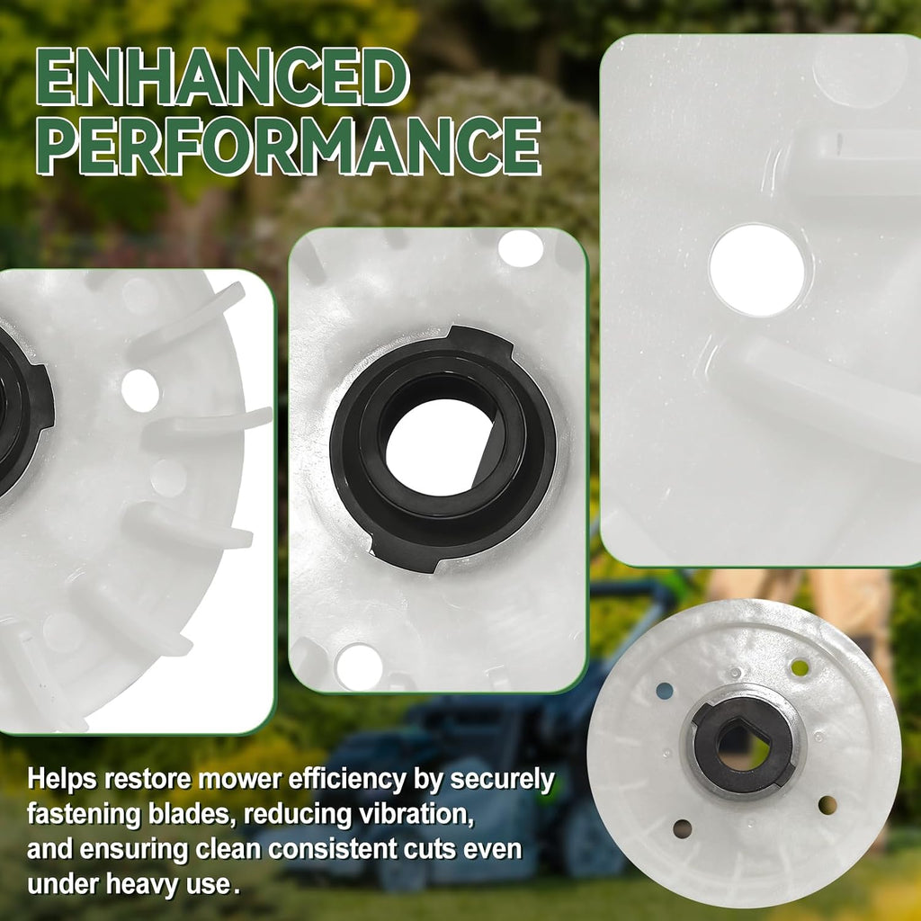 Lawn Mower Blade Installation Hardware Kit for E-GO POWER+ 21" Dual-Blade Mowers – Complete Replacement Set with Fan