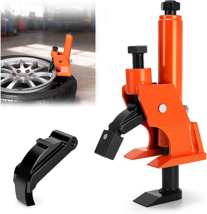 Tire Bead Breaker Tool for 38"-42" Tires, Hub-Safe Manual Tire Bead Breaker with Rubber Pad, Heavy Duty Tire Temoval