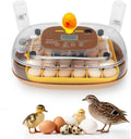 Series III - 24 Egg Incubator for Hobbyists, Full-Stage Adaptive Humidity (Dual-Bottle) & Temp Control