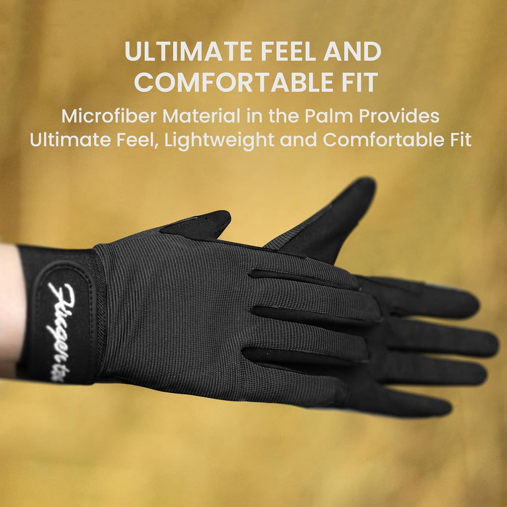 Horse Riding Gloves Kids with Reinforced Grip