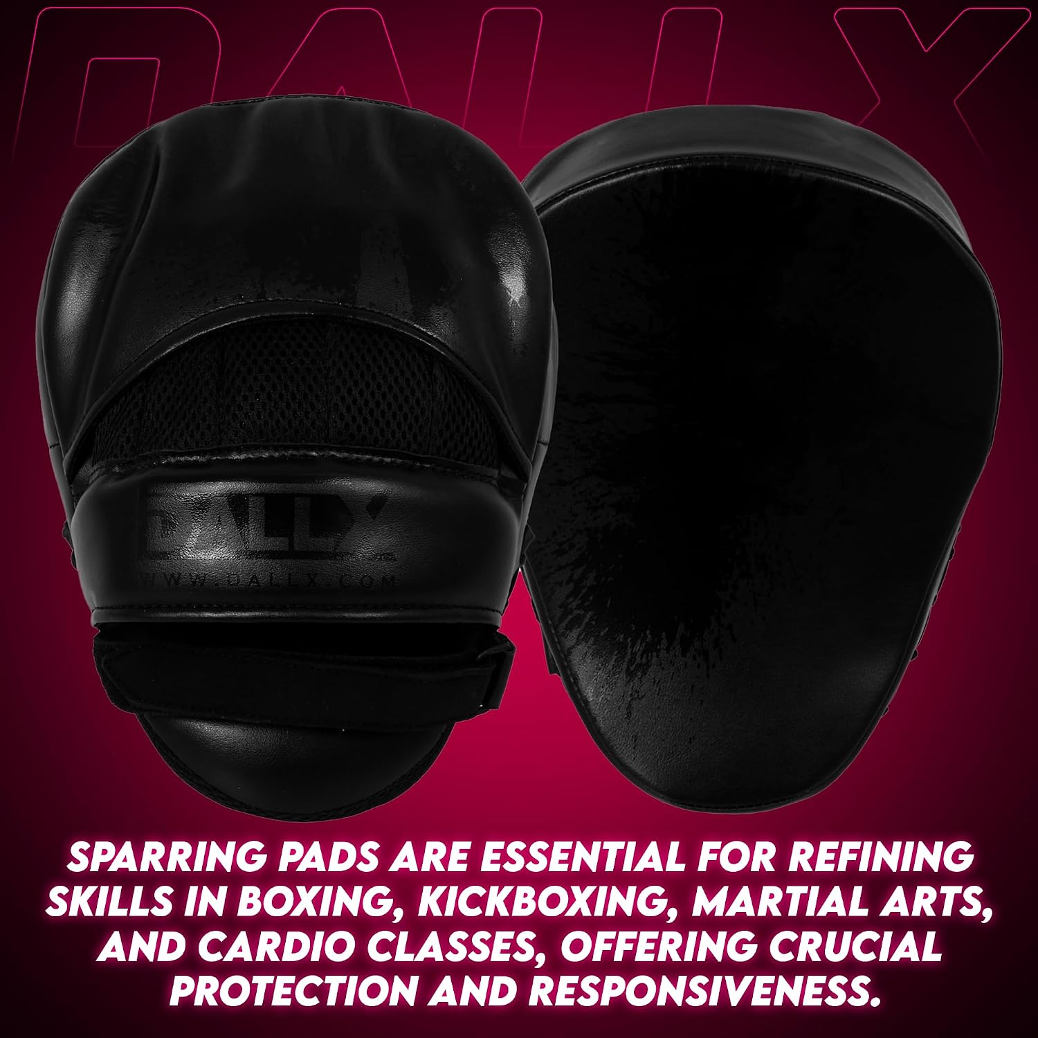 Sports Punch Mitts Target Focus Pads Hook and Jab Curved for MMA Training Martial Arts Karate Kickboxing Muay Thai
