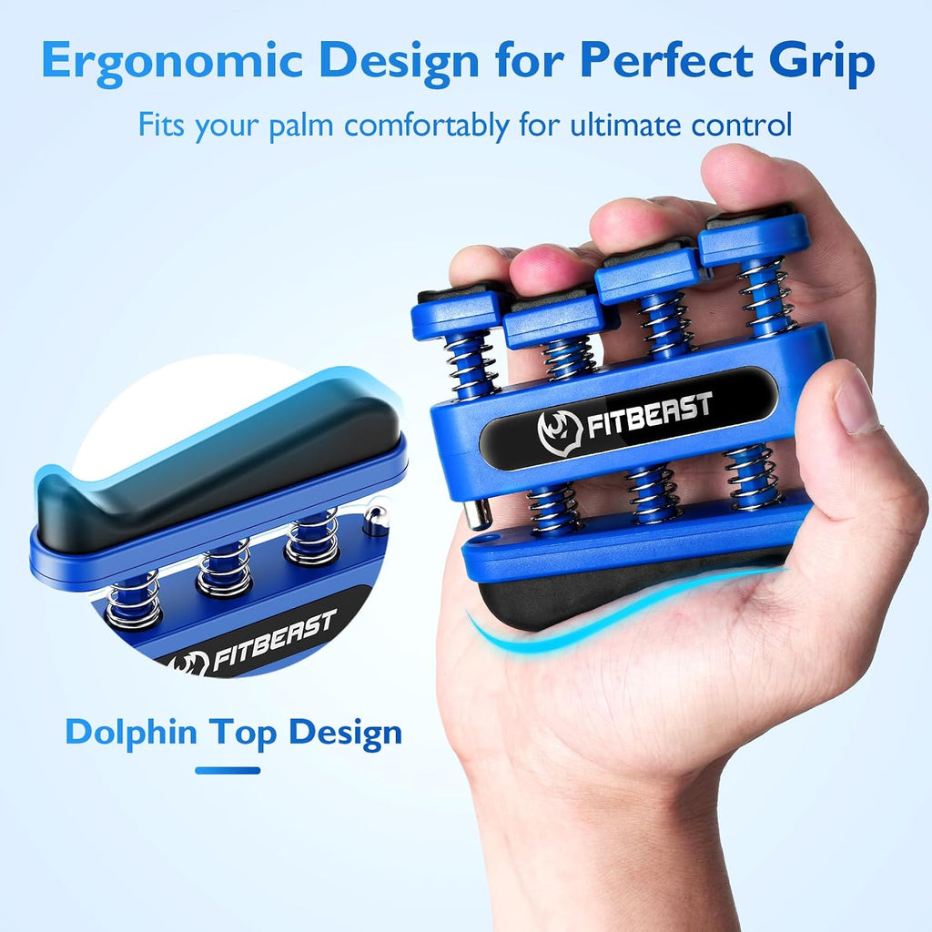 Finger Strengthener, Finger Exerciser, Hand Exerciser for Improve Dexterity and Strength in Fingers, Hands