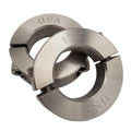 1.00" Bore Diameter - Clamping Two Piece Shaft Collar - 303 Stainless Steel (2 Pack)