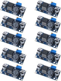 10PCS LM2596 DC-DC Buck Converter Step Down Module, 3.0-40V to 1.5-35V Adjustable Voltage Regulator Power Supply