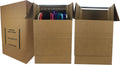 Uboxes Larger Wardrobe 24 x 40-Inches Moving Boxes, Bundle of 3