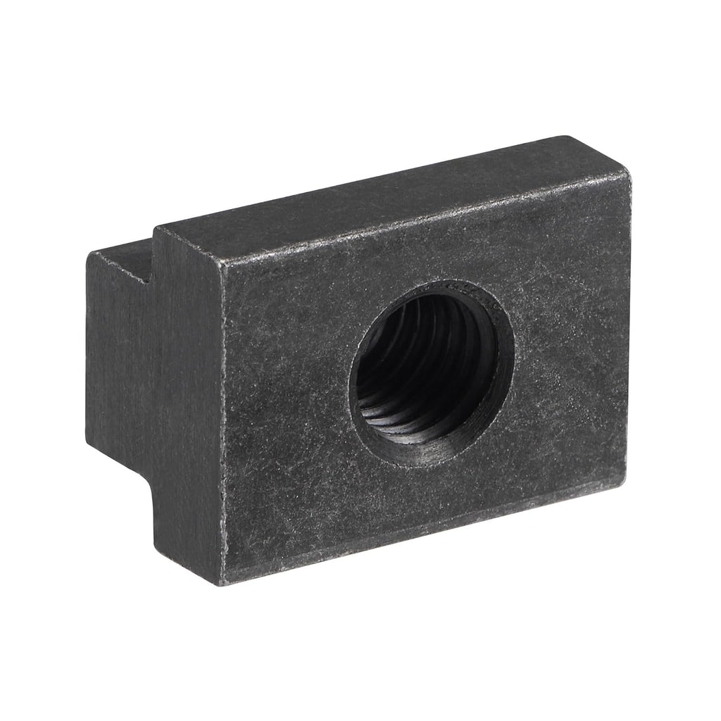 uxcell M8 Thread T Slot Nuts Alloy Steel Black Oxide Finish 10Pcs