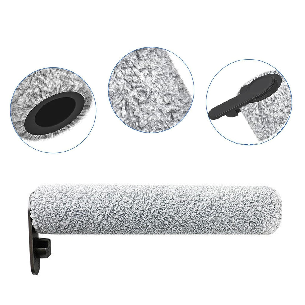 Replacement Roller Filter kit Compatible with JONR ED12 Pro Vacuum Cleaner, 1 Brush Roller, 2 Sponge Filter, 1 Cleaning Brush