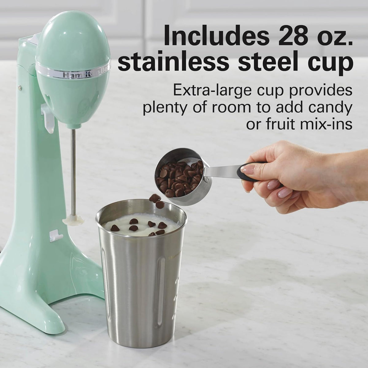 DrinkMaster Retro Milkshake Maker & Electric Drink Mixer