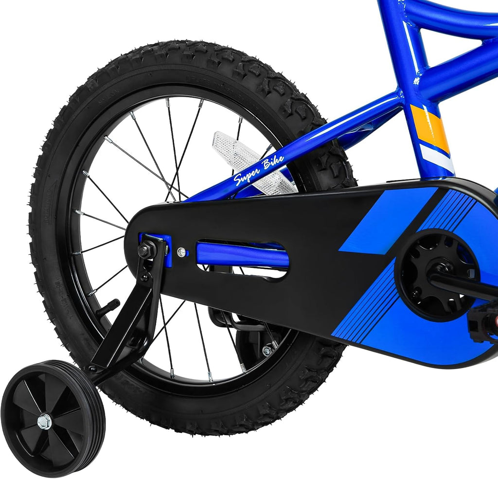 Kids Bike, 14 16 20 Inch Children Bicycle for Boys Girls Ages 4-12 Years Old Coaster Brake Multicolor