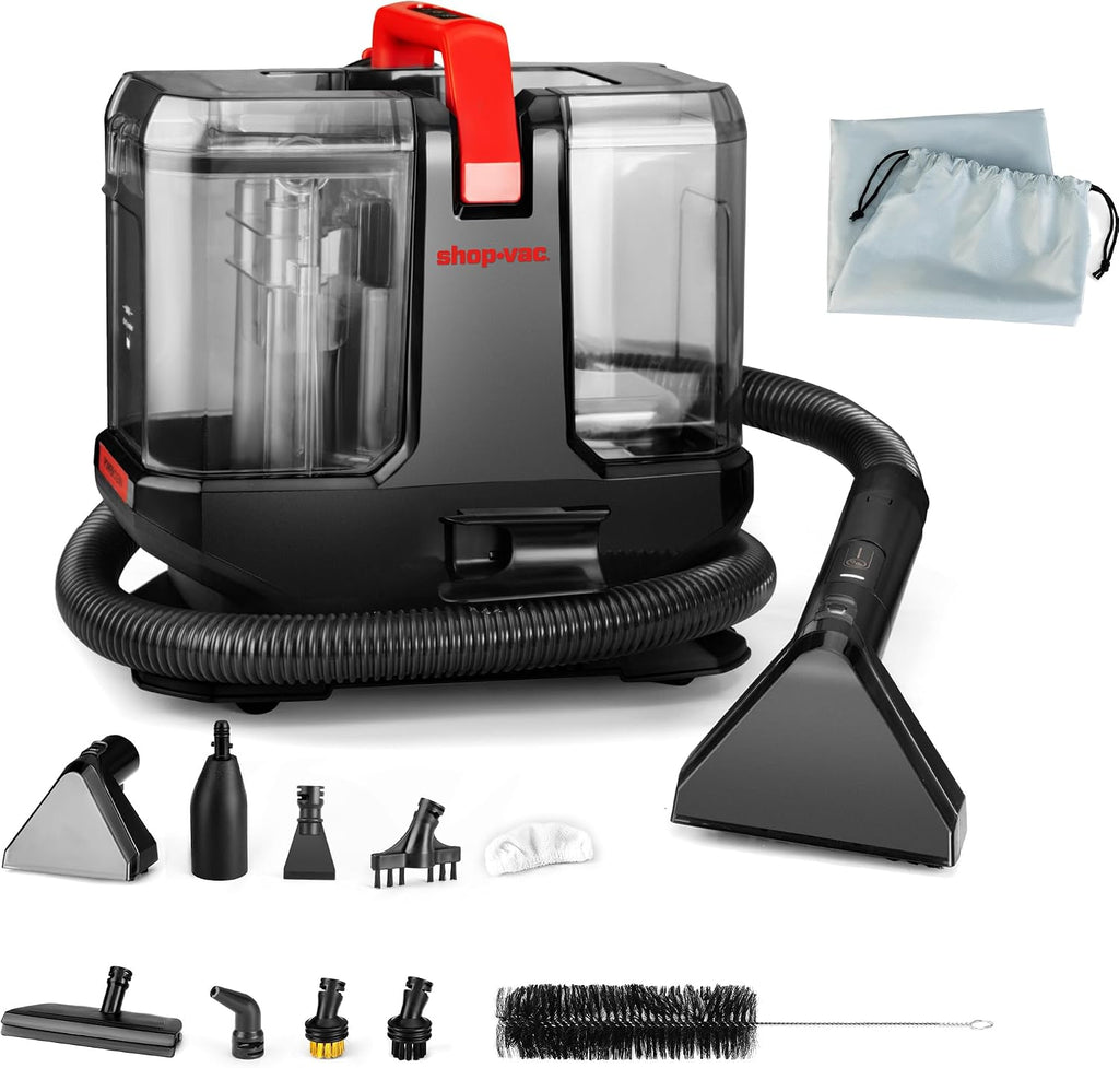 Portable Carpet Cleaner Machine with Steam & Heating, 5430270 | 4 Cleaning Modes, Versatile Attachments
