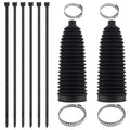 Silicone Inner Tie Rod Boot Kit with Cable Ties & Clamps