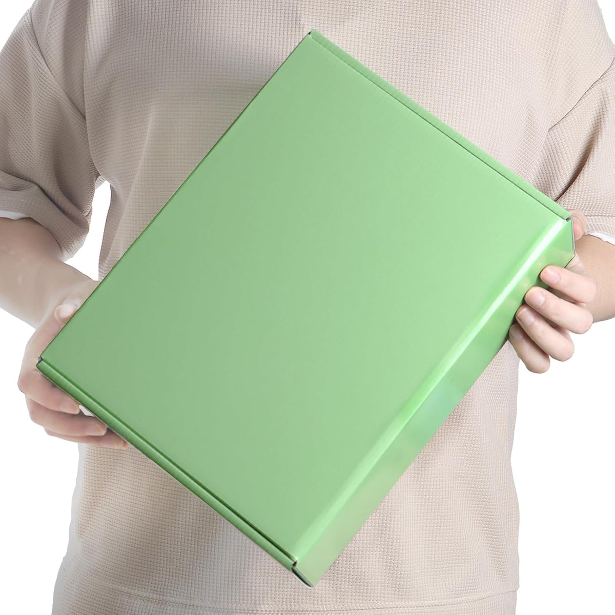 20 Pack 12x9x4 in Cardboard Shipping Boxes, Light Green Gift Box