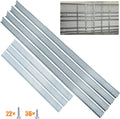 Heavy Duty Garage Door Reinforcement Struts - Ultimate Hurricane, Storm, Snow, and Wind Protection, Garage Door
