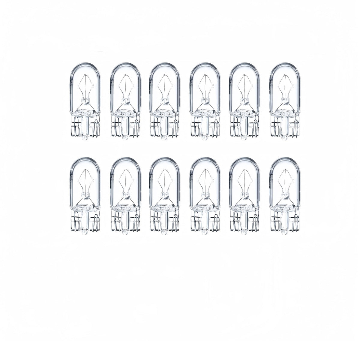 12 Pack 168 Bulb, W5W 194 T10 2825 Light Bulbs.