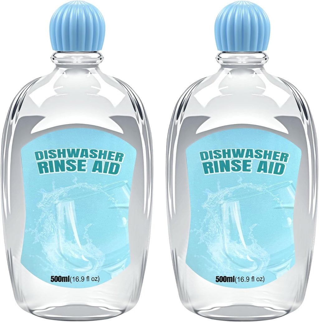 Rinse Aid for Miele Dishwasher, Dry & Bright, 16.9 oz,2 Bottles