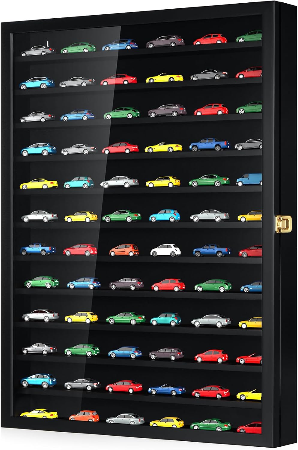 1/64 Scale Model Car Display Case Diecast Car Model Toy for Wall