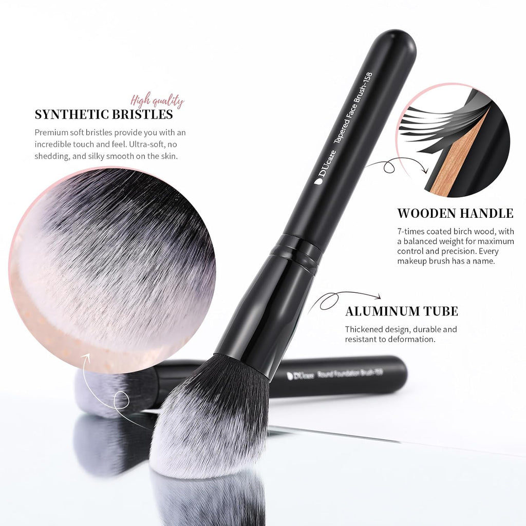 Professional Makeup Brushes Set 27Pcs Makeup Brush Set Premium Synthetic Kabuki Foundation Blending Face Powder Blush