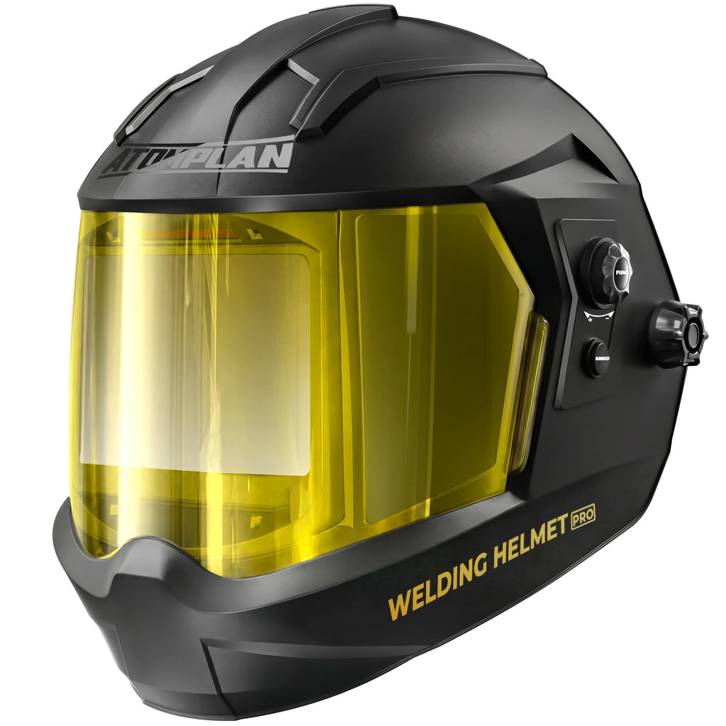 Auto Darkening Welding Helmet 180° Panoramic View True Color