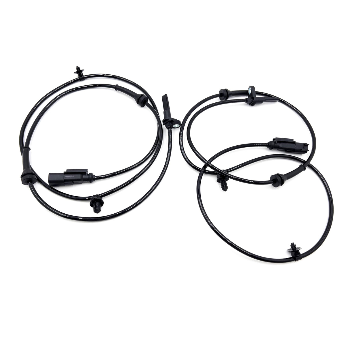 2Pcs Front Left and Right ABS Wheel Speed Sensor Compatible with Ford
