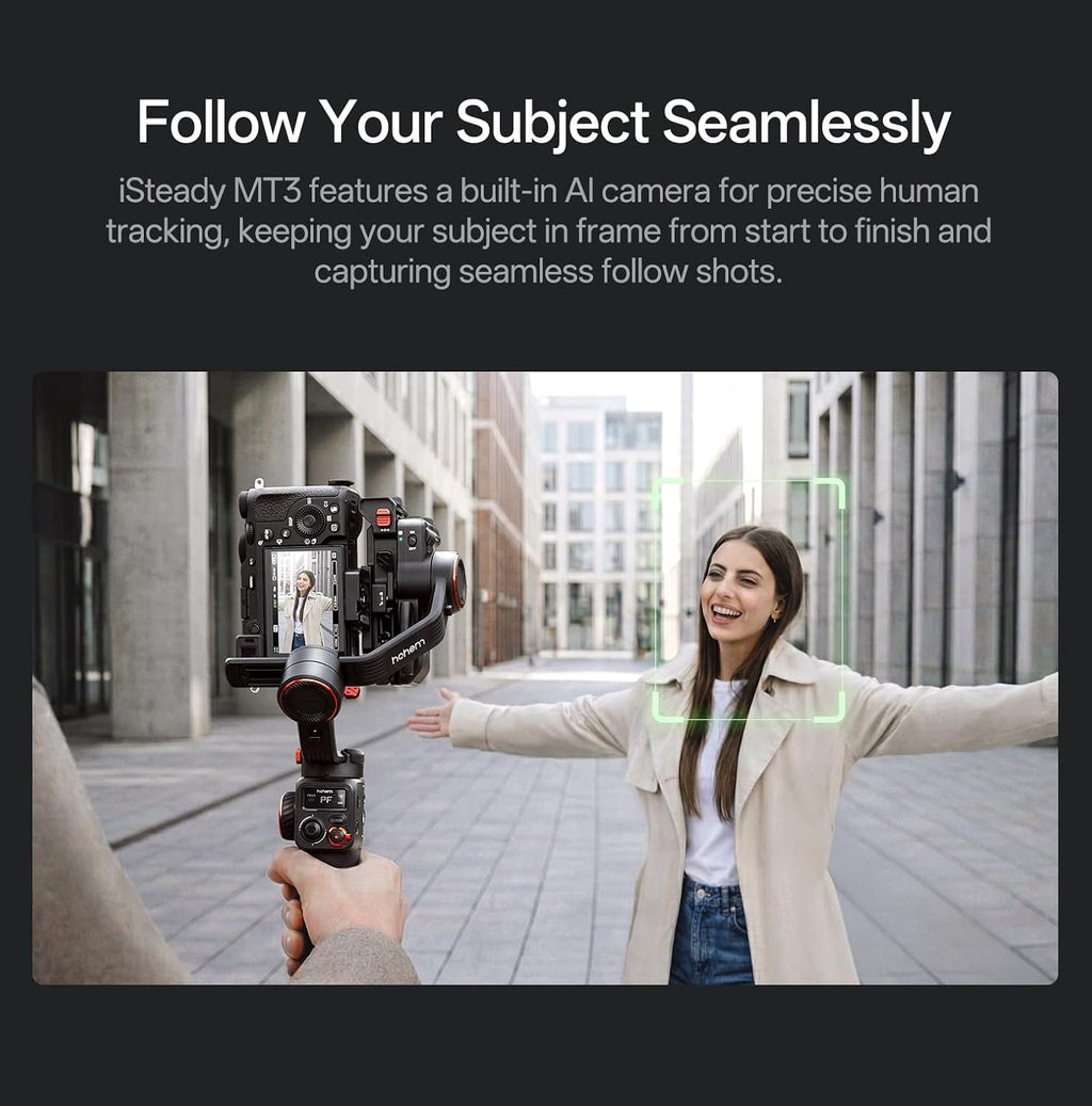 iSteady MT3 Gimbal Stabilizer for Camera, 4 in 1 3-Axis Gimbal for Mirrorless/Compact Camera/Action