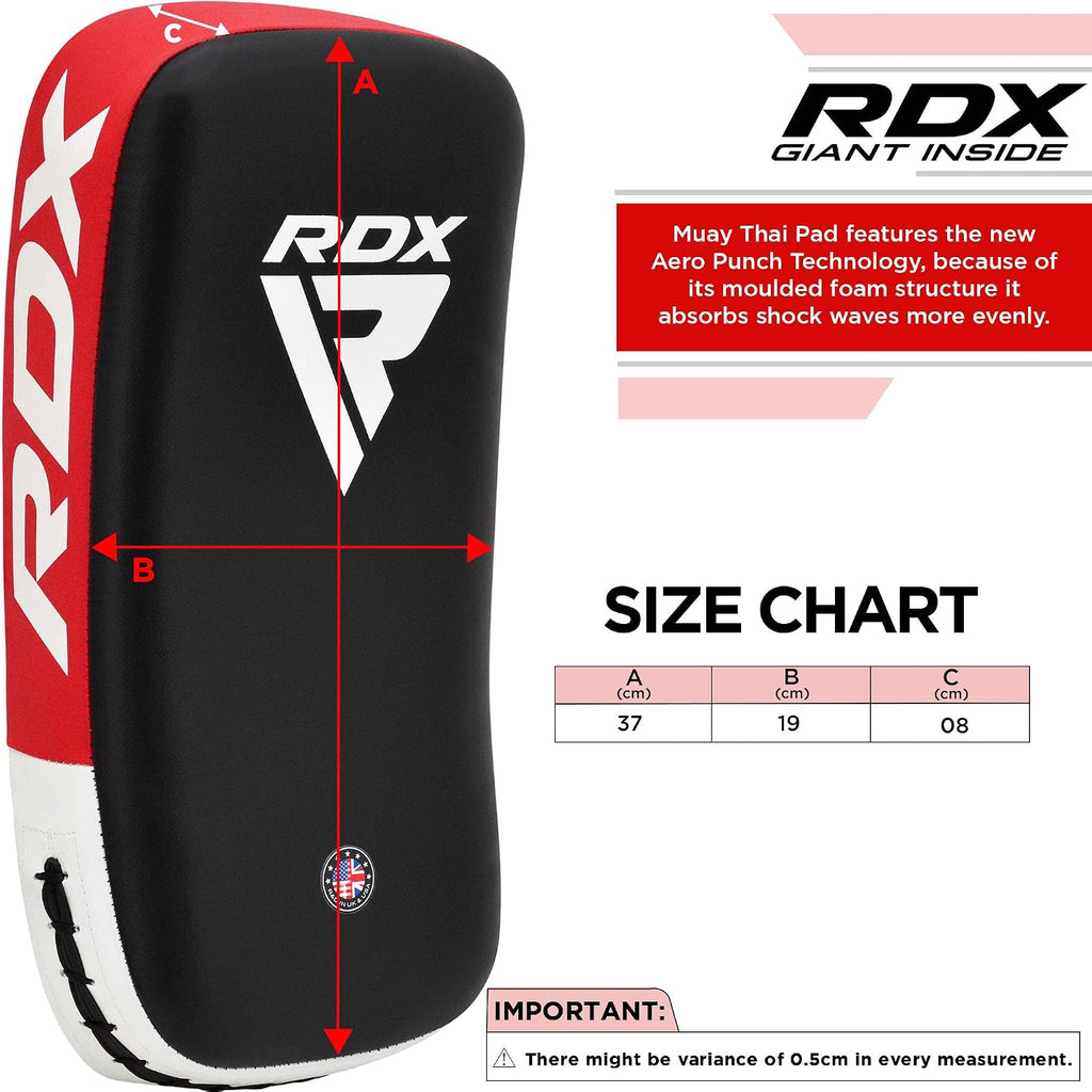 Muay Thai Pad for Training, Curved Kickboxing Kicking Strike Shield, Coaching Kick Boxing, MMA, Martial Arts, Karate