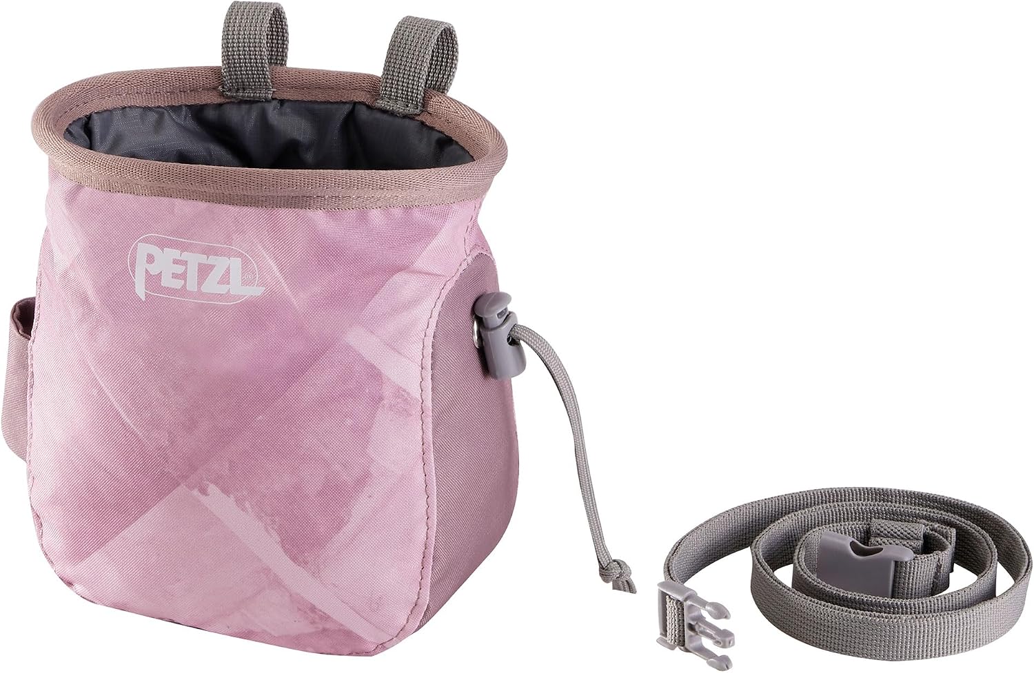 Petzl SAKA Climbing Chalk Bag | Ergonomic Chalk Pouch for Gym, Sport, & Trad Climbing
