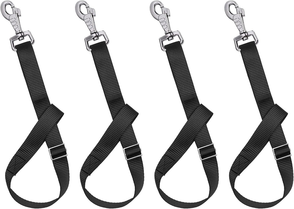 Horse Bucket Strap Hangers,Horse Suppliers Adjustable Nylon Straps up to 700 lbs for Hay Nets, Water