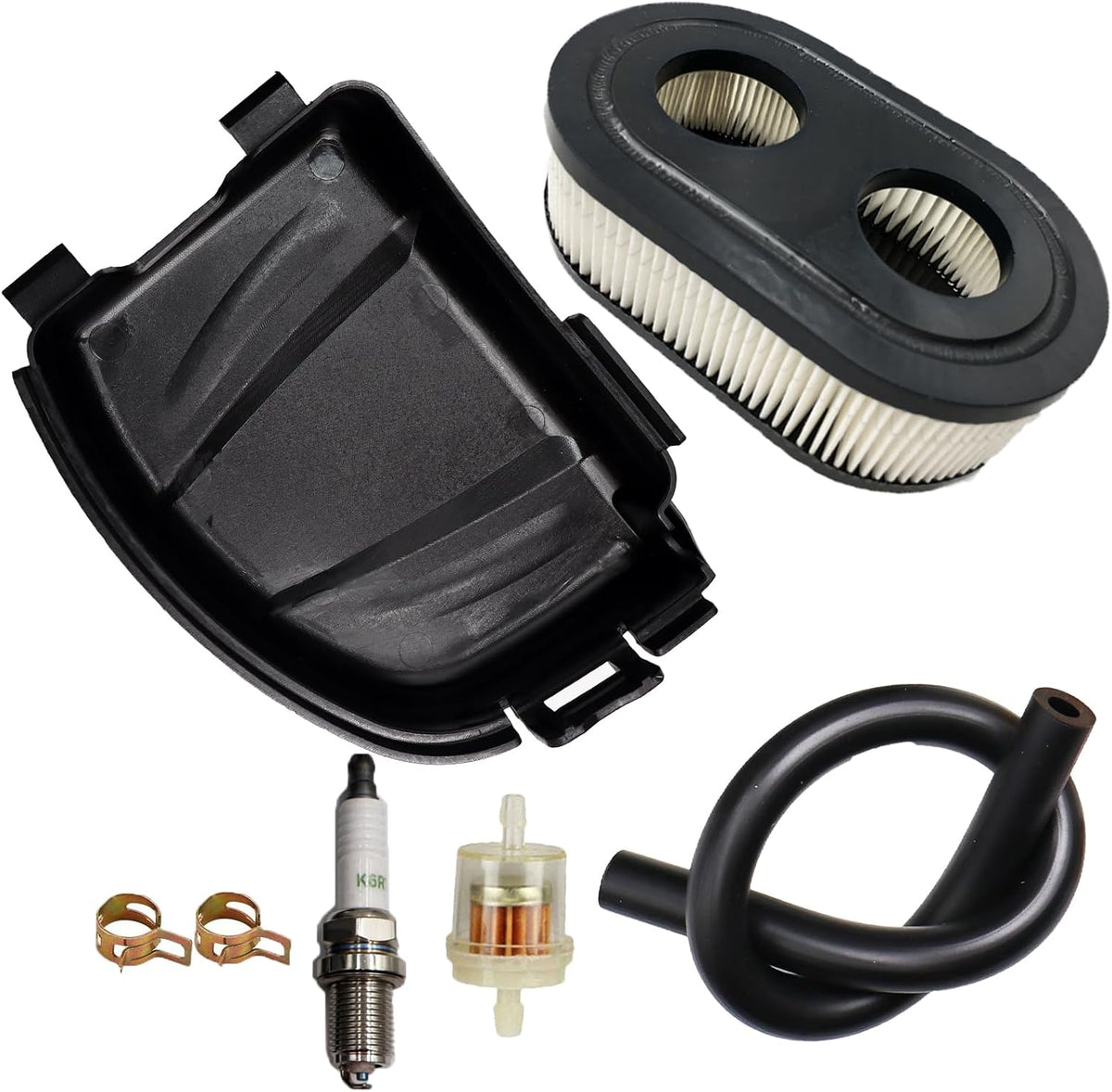 Air Fitler Cover & Air Filter Compatible with Toro Lawn Mower | Model 20353 w/ 7.25 163cc Engine Tune Up Kits