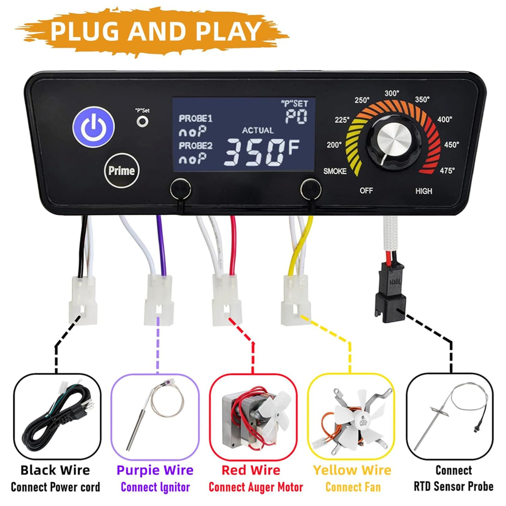 Digital Control Board Replacement Parts for Pit Boss Pellet Grill Smokers