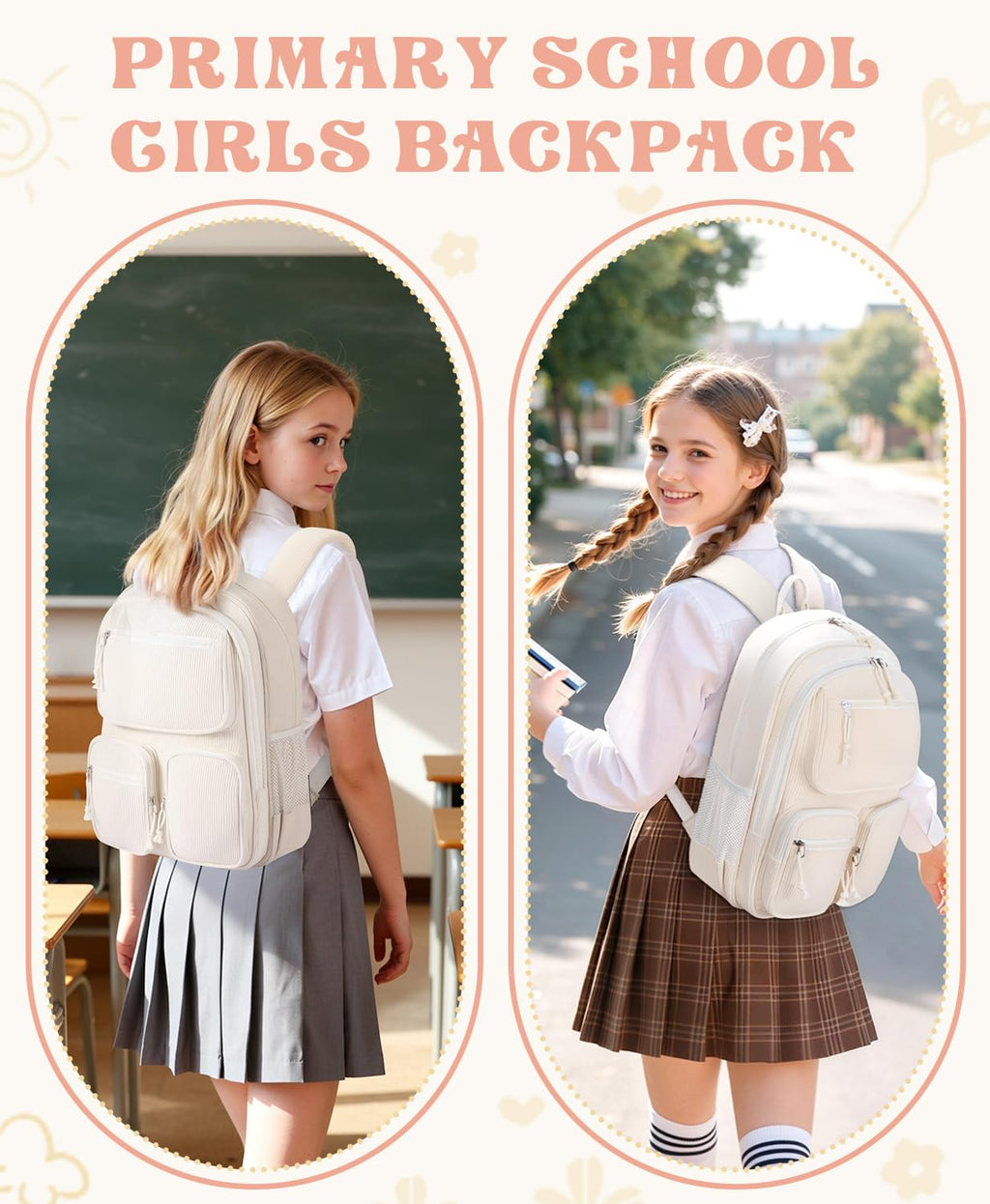 Kids Backpack School Bag for Girls Boys Kindergarten Kid Backpacks