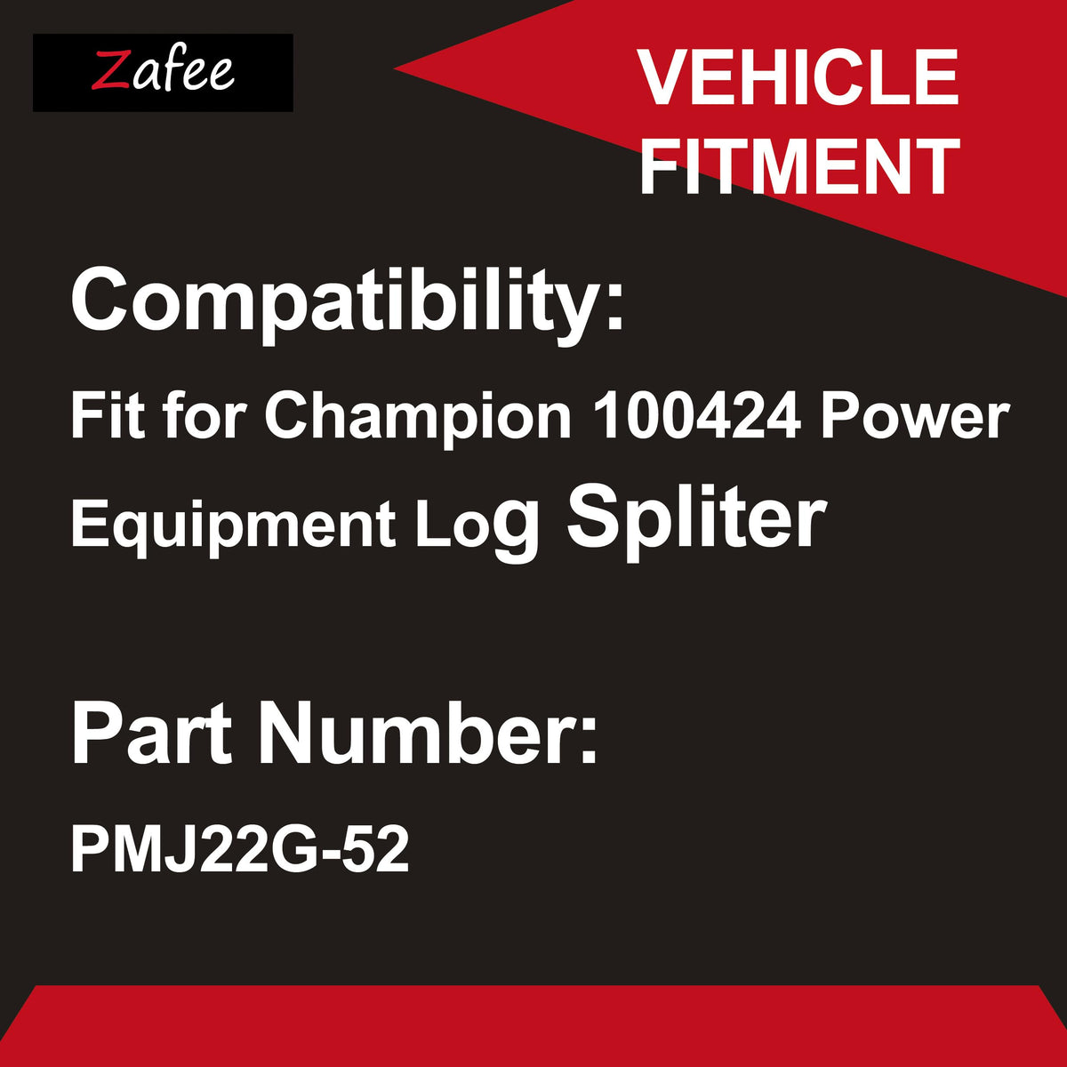 Zafee PMJ22G-52 PMJ22G52 Hydraulic Filter Fit for Champion 100424