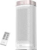 Space Heaters,16 Inch Fast Heating Portable Heaters with Thermostat | Fast Heating Portable Heaters with Remote, 12H
